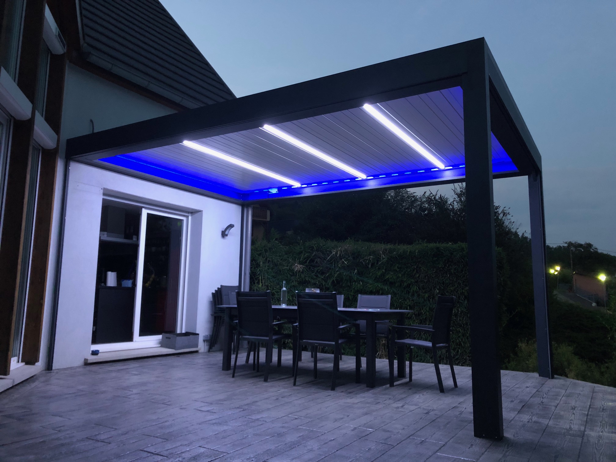 Pergola bioclimatique